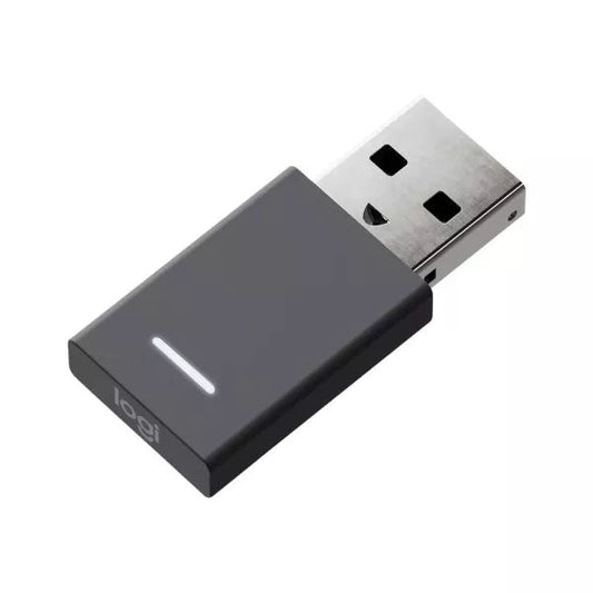 Logitech Unifying and Audio Receiver UC: USB-A Wireless Receiver - front view