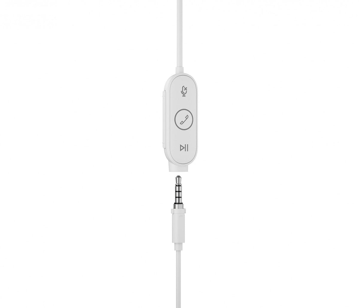 Logitech Zone Wired Earbuds: USB-C In-Ear Headset Certified for Microsoft Teams - close-up detail (1 of 2)