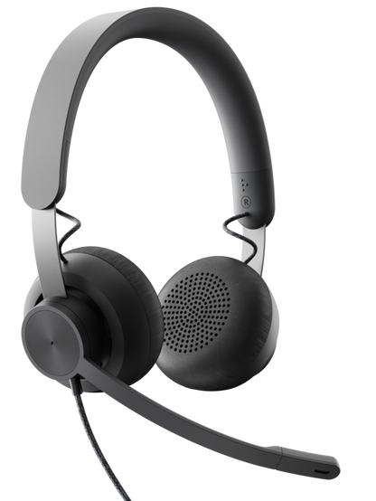 Logitech Zone Wired Headset for Microsoft Teams: Noise Cancelling Wired Headset - front view (2 of 2)