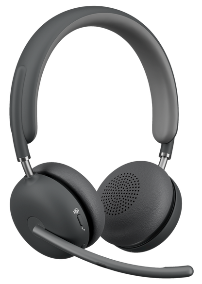 Logitech Zone Wireless 2 UC Headset: Hybrid ANC Wireless Business Headset - front view