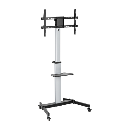 Lumi FS44-46TW TV cart, product view, supplied in India by Corporate AV