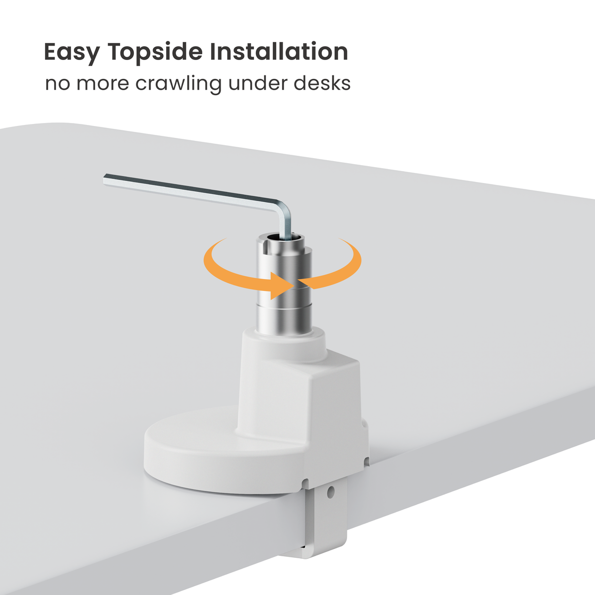 Lumi LDT102-C012 gas spring monitor arm installation detail