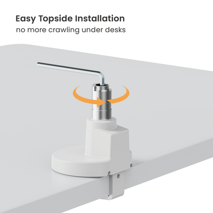 Lumi LDT102-C012 gas spring monitor arm installation detail