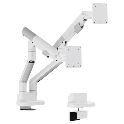 Lumi LDT102-C024 gas spring monitor arm, product view, supplied in India by Corporate AV