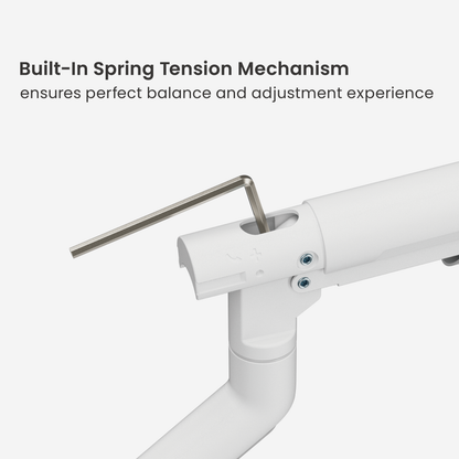 Lumi LDT102-C024 gas spring monitor arm spring tension mechanism detail