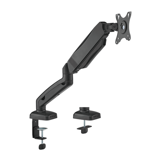Lumi LDT13-C012E mechanical spring monitor arm, product view, supplied in India by Corporate AV