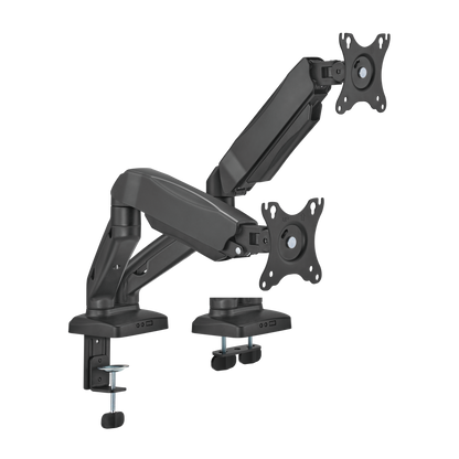 Lumi LDT13-C024E mechanical spring monitor arm, product view, supplied in India by Corporate AV