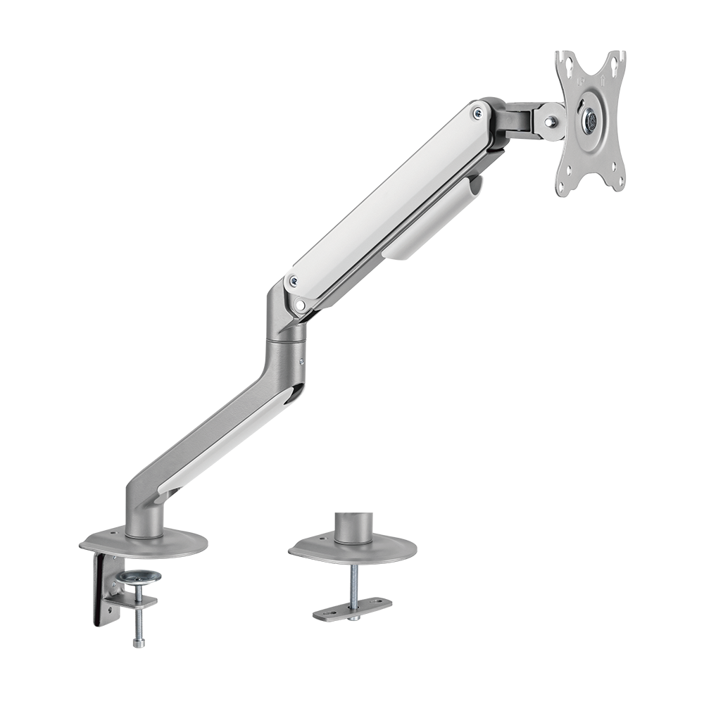 Lumi LDT63-C012 mechanical spring monitor arm, product view, supplied in India by Corporate AV