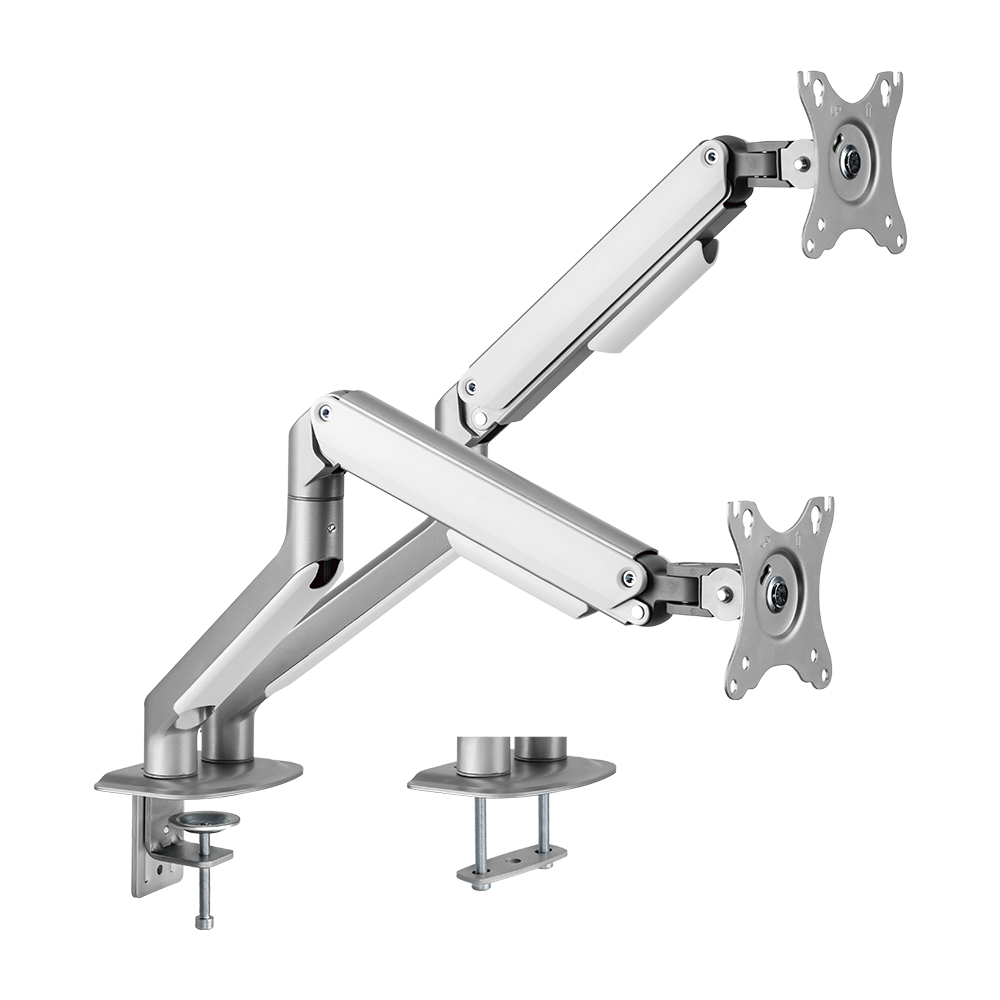 Lumi LDT63-C024 mechanical spring monitor arm, product view, supplied in India by Corporate AV