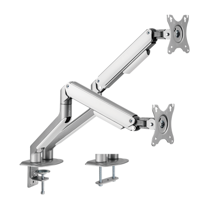 Lumi LDT63-C024 mechanical spring monitor arm, product view, supplied in India by Corporate AV
