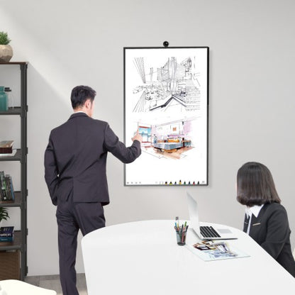 Lumi LP69-46F fixed TV wall mount installed in a room with a wall-mounted TV