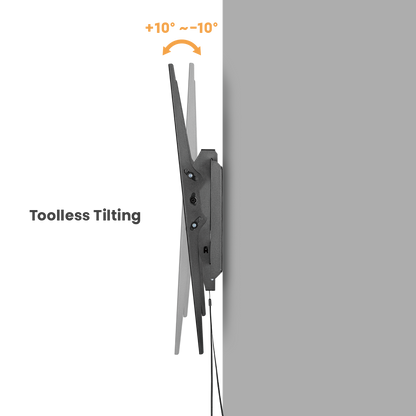 Lumi LP73-69T tilt TV wall mount showing the tilt adjustment