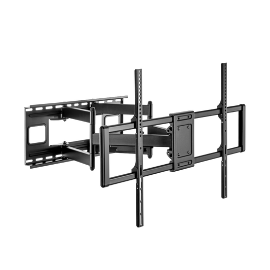 Lumi LPA77-696 full-motion TV wall mount, product view, supplied in India by Corporate AV