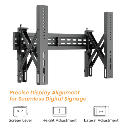 Lumi LVW02E-46T video wall mount adjustment feature detail