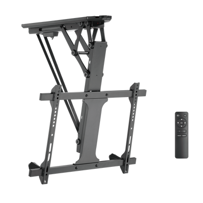 Lumi PLB-M0546 motorized TV ceiling mount, product view, supplied in India by Corporate AV
