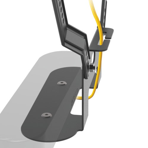 Lumi SB-61 soundbar bracket cable management detail for routing cables neatly