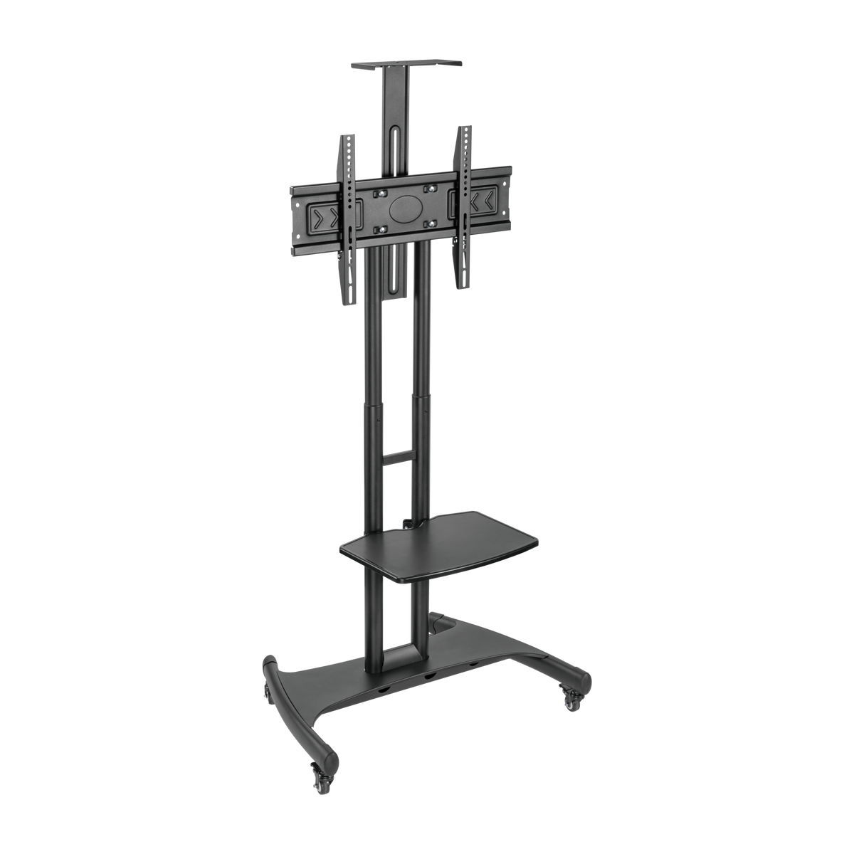 Lumi T1037ME TV cart, product view, supplied in India by Corporate AV