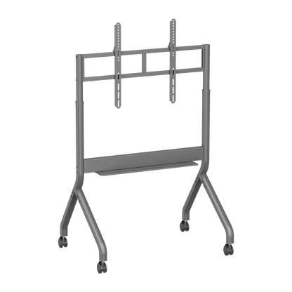 Lumi TTF19S-69FW TV cart, product view, supplied in India by Corporate AV