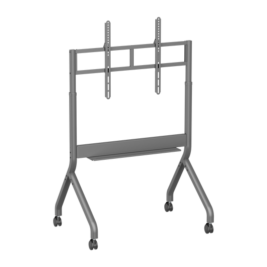 Lumi TTF19S-69FW TV cart, product view, supplied in India by Corporate AV