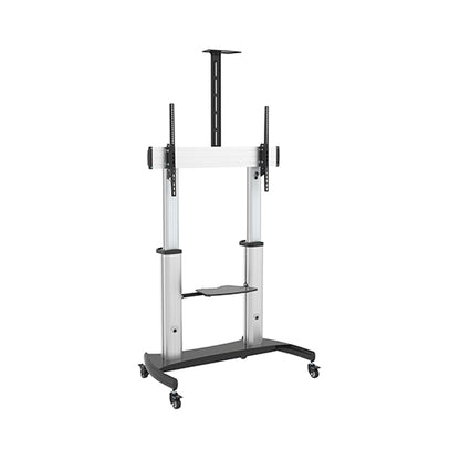Lumi TTL07-610TW TV cart, product view, supplied in India by Corporate AV