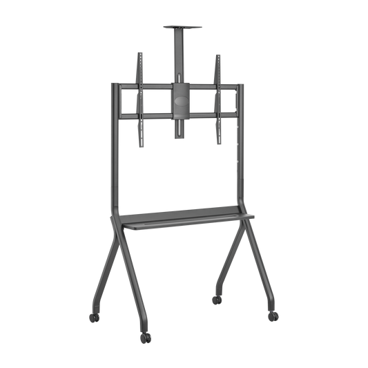 Lumi TTL16-69FW TV cart, product view, supplied in India by Corporate AV