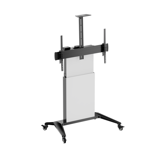 Lumi TTL20H-610TW TV cart, product view, supplied in India by Corporate AV