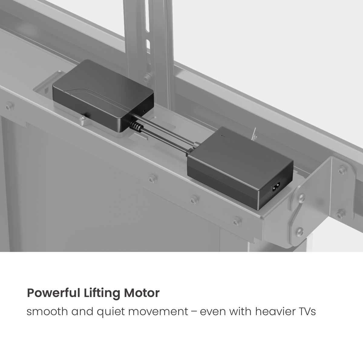 Lumi TTL20H-610TW TV cart motor and lifting mechanism