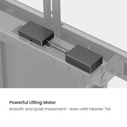 Lumi TTL20H-610TW TV cart motor and lifting mechanism