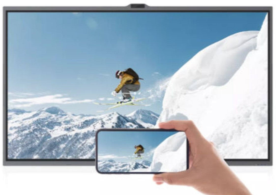 MaxHub C8630: V6 Classic Series 86 Inch All-in-One Interactive Display - in-use view (2 of 3)