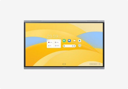 MaxHub E6530: E3 Series 65 Inch 4K Interactive Flat Panel for Education - front view
