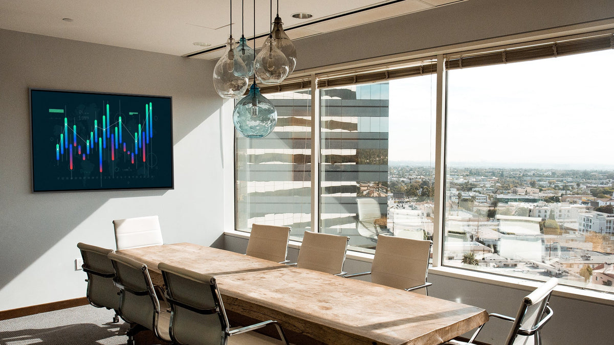 MaxHub ND55CMA-T: 55 Inch 4K Commercial Digital Signage Display - in-use view