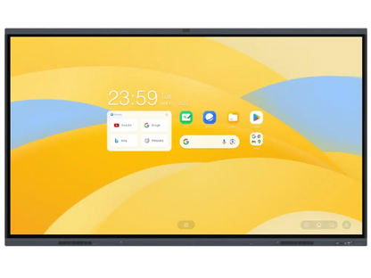 MaxHub S7520: 75 Inch 4K Interactive Flat Panel with 50MP AI Camera - front view (1 of 2)