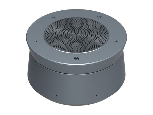 MaxHub UC BM45: Daisy-Chainable Speakerphone for Small to Large Rooms - angled view