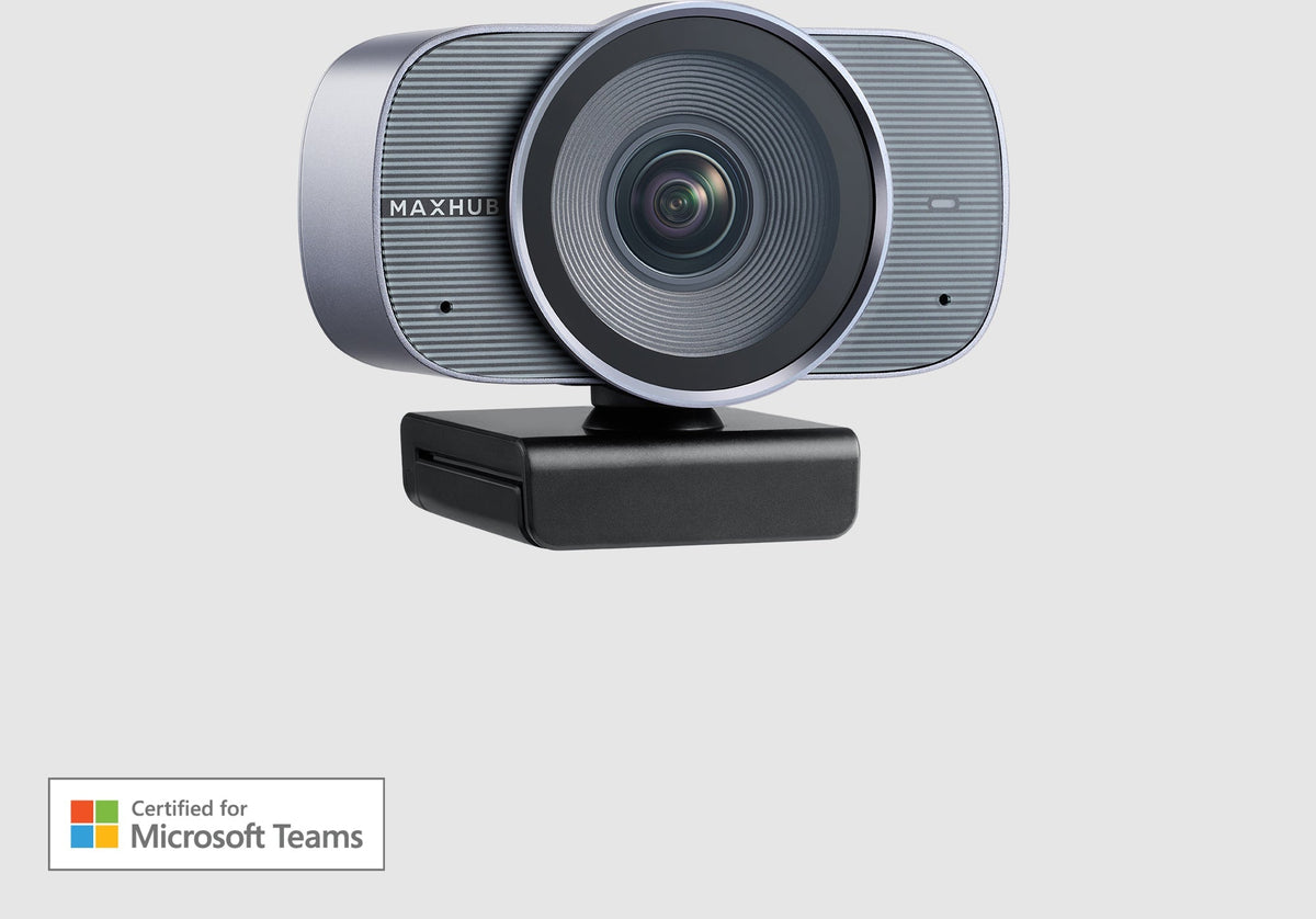 MaxHub UC-W31: 4K USB Camera Certified for Microsoft Teams - front view