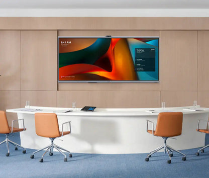 MaxHub UW105NA: 105 Inch 21:9 Ultra-Wide 5K Commercial Display - in-use view