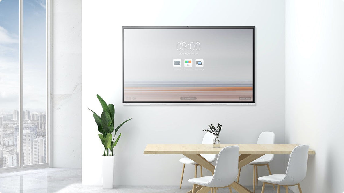 MaxHub V75FA: V5 Vogue Series 75 Inch 4K Interactive Display - in-use view (1 of 2)