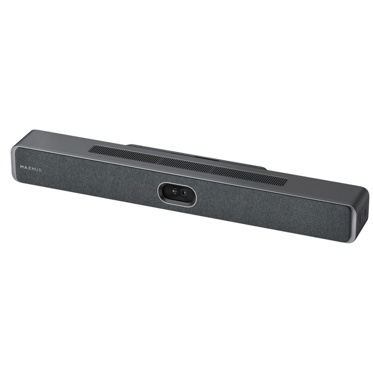 MaxHub XBar U50: 100MP Dual-Camera USB Video Bar for Small to Medium Rooms - angled view