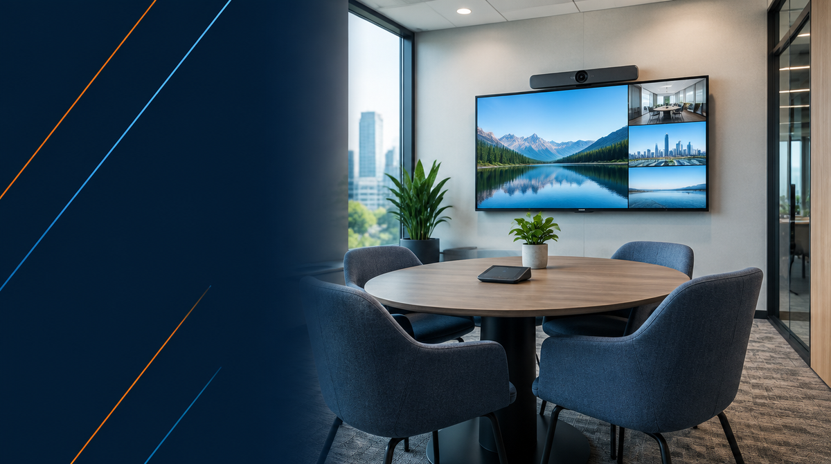 Huddle Room AV Solutions in India hero banner — Huddle Room for Corporate AV's professional AV integration services across India