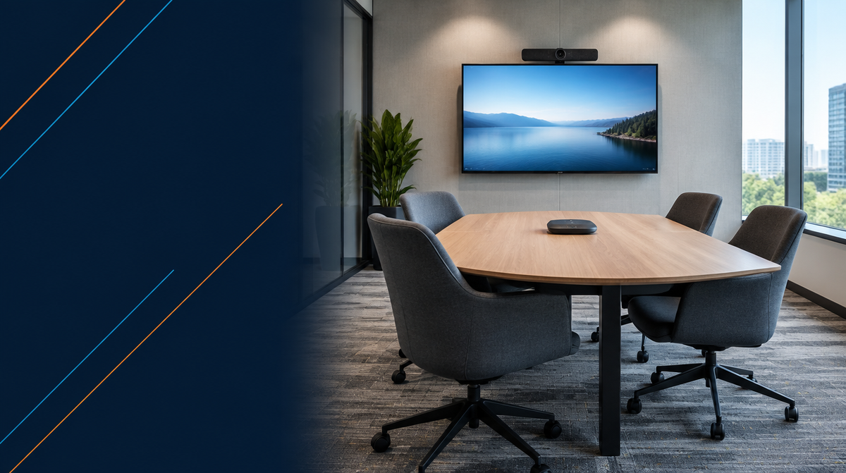 Small Meeting Room AV Solutions hero banner — Small Meeting Room for Corporate AV's professional AV integration services across India