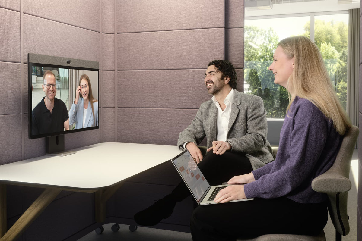 Neat Board 32 - in use in a small meeting room