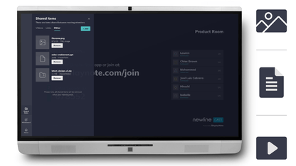 Newline Cast Wireless Screen Sharing Software - product view 4