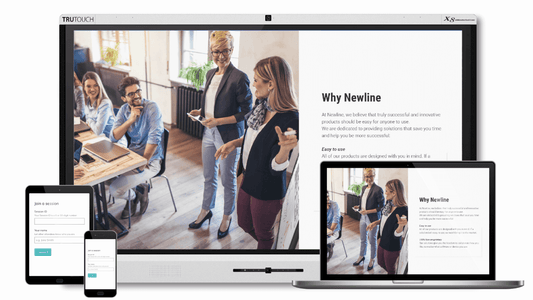 Newline Cast Wireless Screen Sharing Software - front view
