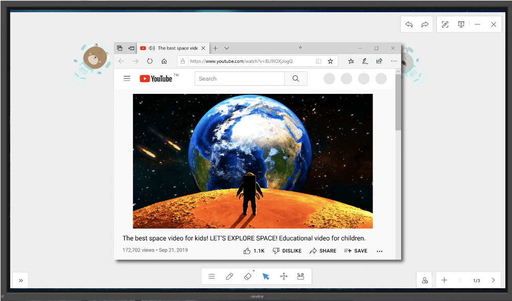 Newline Engage Desktop Interactive Teaching Software - product view 4