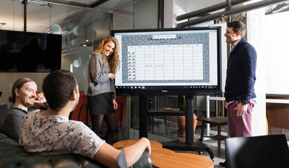 Newline HW86 Mobile Stand for 55 to 100 Inch Displays - product view 3