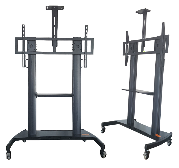 Newline HW86 Mobile Stand for 55 to 100 Inch Displays - front view