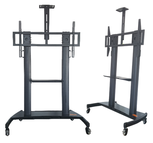 Newline HW86 Mobile Stand for 55 to 100 Inch Displays - front view