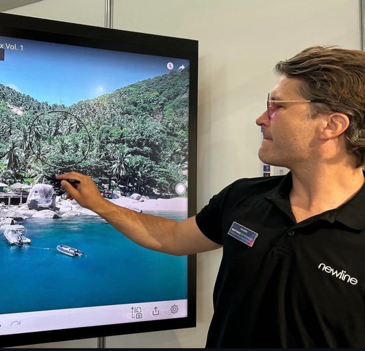 Newline Ink Interactive Display Software - front view