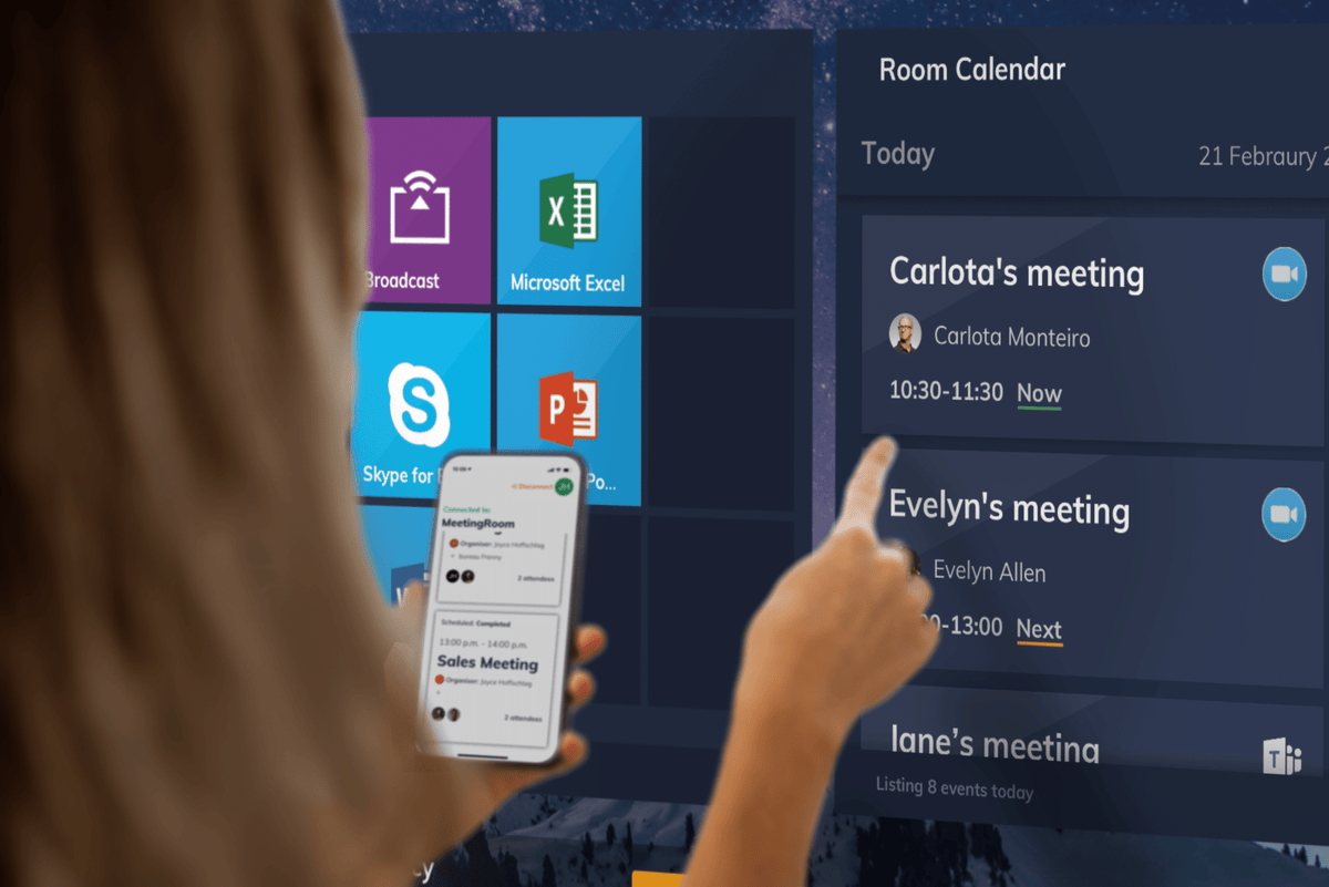 Newline Launch Control One-Touch Meeting Software - product view 2