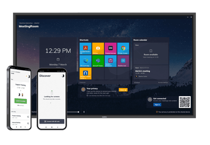 Newline Launch Control One-Touch Meeting Software - front view