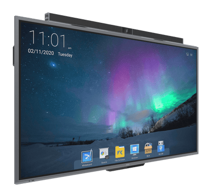 Newline PTC Series 65, 75 and 86 Inch 4K Interactive Display - front view